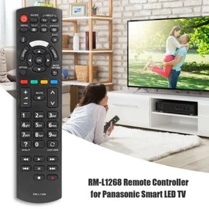 Smart LED TV Remote Control RM-L1268 For Panasonic Netflix N2Qayb00100 XY - Picture 1 of 9