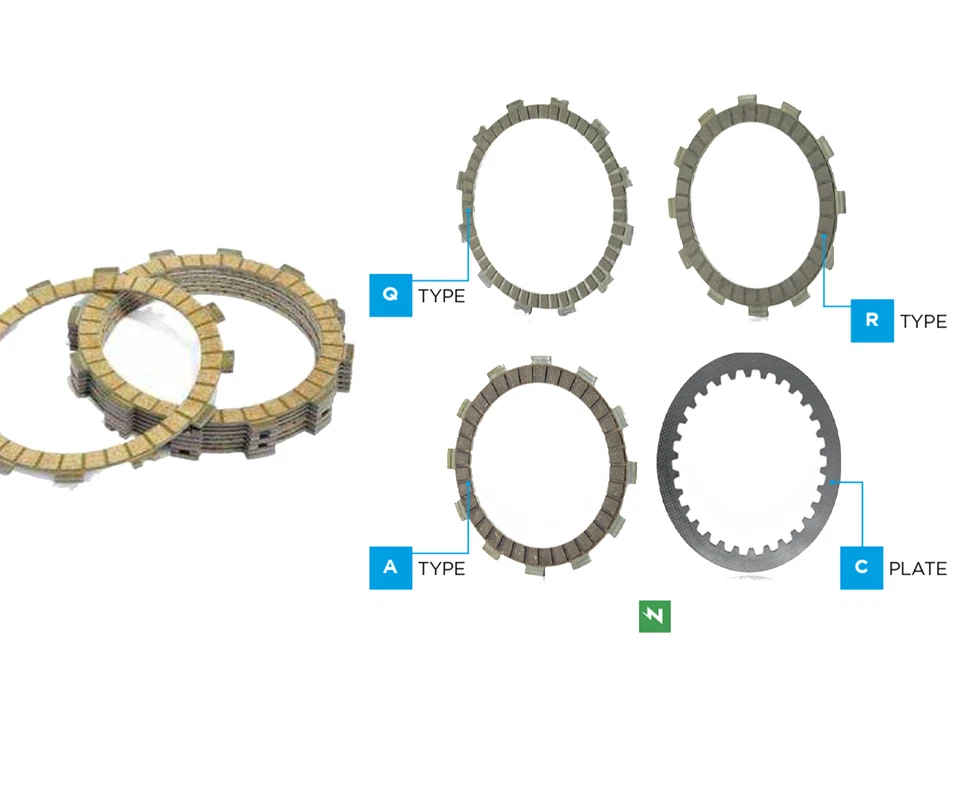 Kit De Disques D'Embrayage Newfren Yamaha Yz-F R11000 2004 2005 2006 - Photo 1/1