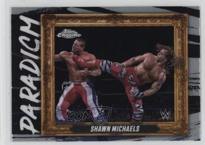 2025 Topps Chrome WWE Paradigm Refractor Shawn Michaels #PAR-SML - Image 1 of 2