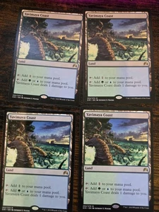 Yavimaya Coast x 4 Magic Origins Regular - Picture 1 of 1