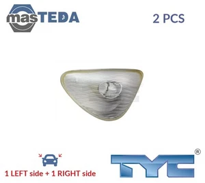 328-0218-3 INDICATOR LIGHT BLINKER LAMP PAIR TYC 2PCS FOR RENAULT - Picture 1 of 6