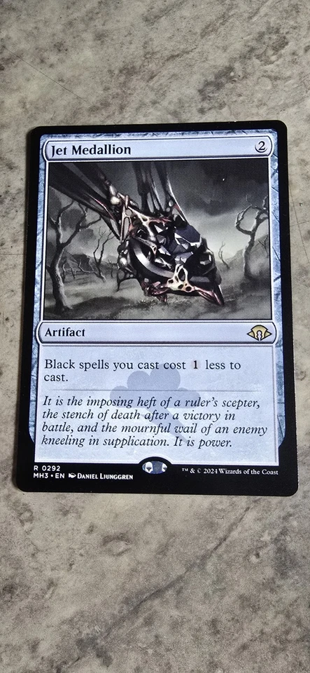 Jet Medallion Modern Horizons 3 Regular Artifact Rare MTG NM  - Image 1 of 1