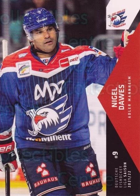 2021-22 German DEL #235 Nigel Dawes - Image 1 of 1