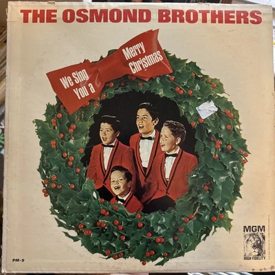 Osmond Brothers - We Sing You a Merry Christmas (1963) Vinyl LP • Holiday Foto 1 de 3