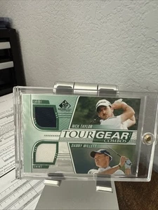 2021 SP Game Used - Tour Gear Combos Danny Willett, Nick Taylor #TG2-WT (MEM,... - Picture 1 of 2