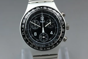 [As-Is] SWATCH HIGH TAIL YCS1000 Quartz 40mm Herrenuhr (Chronograph Issue) - Bild 1 von 10