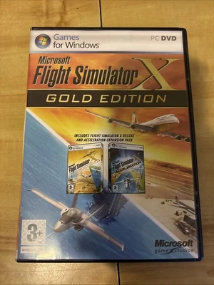 Microsoft Flight Simulator X Gold Edition PC Windows w/Acceleration Expansion - Image 1 of 2