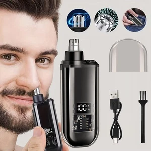 Cortapelos eléctrico nariz afeitadora oreja cara cejas bigote barba afeitadora cortapelos - Imagen 1 de 16