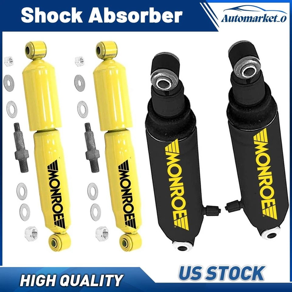 Monroe Front Rear Shock Absorber fits 1975 1977 1978 GMC C25 4.1L - Image 1 of 4