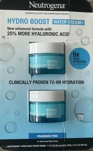 Neutrogena Hydro Boost crema de agua + con 25% más de ácido hialurónico paquete de 2 - Imagen 1 de 3