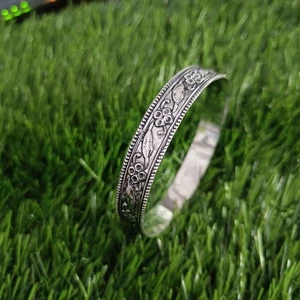 Brazaletes de plata de ley 925 maciza unic nuevos brazaletes de diseño regalo para mujer - Imagen 1 de 5