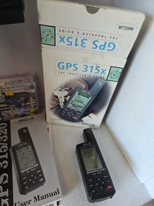 MAGELLAN GPS 315 Portable GPS Navigator Fishing Hunting Hiking with BOX - Picture 1 of 10