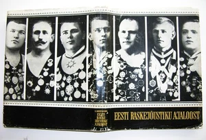 WRESTLERS Rare book HEAVY ATHLETICS in ESTONIA,LURICH - TALTS 280 pics - Picture 1 of 10