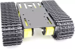 Metal Smart Robotic RC Tank Chassis Kit w 4Pcs DC TT Motors for Arduino UNO R3 - Picture 1 of 12