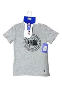 NBA Basketball T-Shirt and Sock Set Grey Multiple Sizes New With Tag - Picture 1 of 1