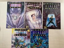 Aliens Colonial Marines #1 2 3 4 5 Dark Horse Comics (1993) Lot of 5