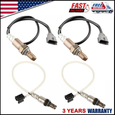 Juego de 4 sensores de oxígeno O2 aguas arriba + aguas abajo para Nissan 370Z 3,7 L V6 2015-2020 Foto 1 de 4