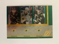 2010-11 Zenith Mozaics #7 Brad Richards, Jamie Benn, Trevor Daley DALLAS STARS