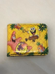 VTG Buckle-Down Men's Multicolor SpongeBob SquarePants & Patrick Bifold Wallet - Picture 1 of 4