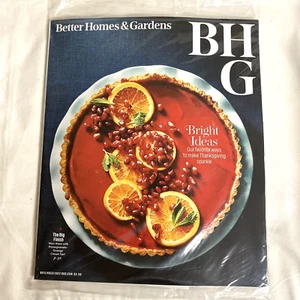 Better Homes & Gardens Magazine Thanksgiving Holidays November 2022 Sealed - Picture 1 of 4