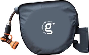 Giraffe Tools Retractable Garden Water Hose Reel Cover UV Resistant, Anti-Fading - Picture 1 of 8