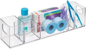 iDesign 39680 Kunststoff Make-up Organizer mit 8 Fächern, Badezimmer Aufbewahrung Bo - Bild 1 von 3