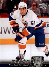 2010-11 Upper Deck Islanders Hockey Card #374 Frans Nielsen