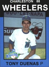 1988 Charleston Wheelers Best #11 Vernon Duenas