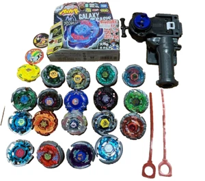 Beyblade Set Lot Bulk Sale TAKARA TOMY Launcher BB70 old - Picture 1 of 4