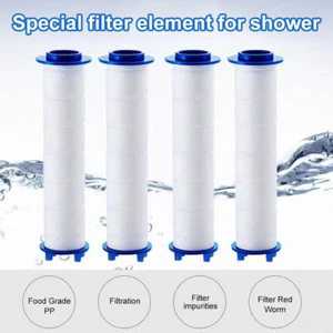 10 Pcs Shower Head Filters PP Cotton Filter Cartridge Shower Filter Replacement - Picture 1 of 8