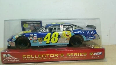 Racing Champions Lowe's Racing 2003 NASCAR Jimmie Johnson #48 SpongeBob Car NEW - Image 1 of 4
