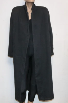 Abrigo Norma Kamali vintage gris oversize L Foto 1 de 4