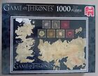 GAME OF THRONES "MAP OF THE KNOWN WORLD" 1000 PIECE JIGSAW PUZZLE BY JUMBO, 2014