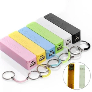 Przenośny zewnętrzny powerbank 2600mAh USB Case Pack Box 18650 Akumulator Ładowanie Es - Zdjęcie 1 z 18