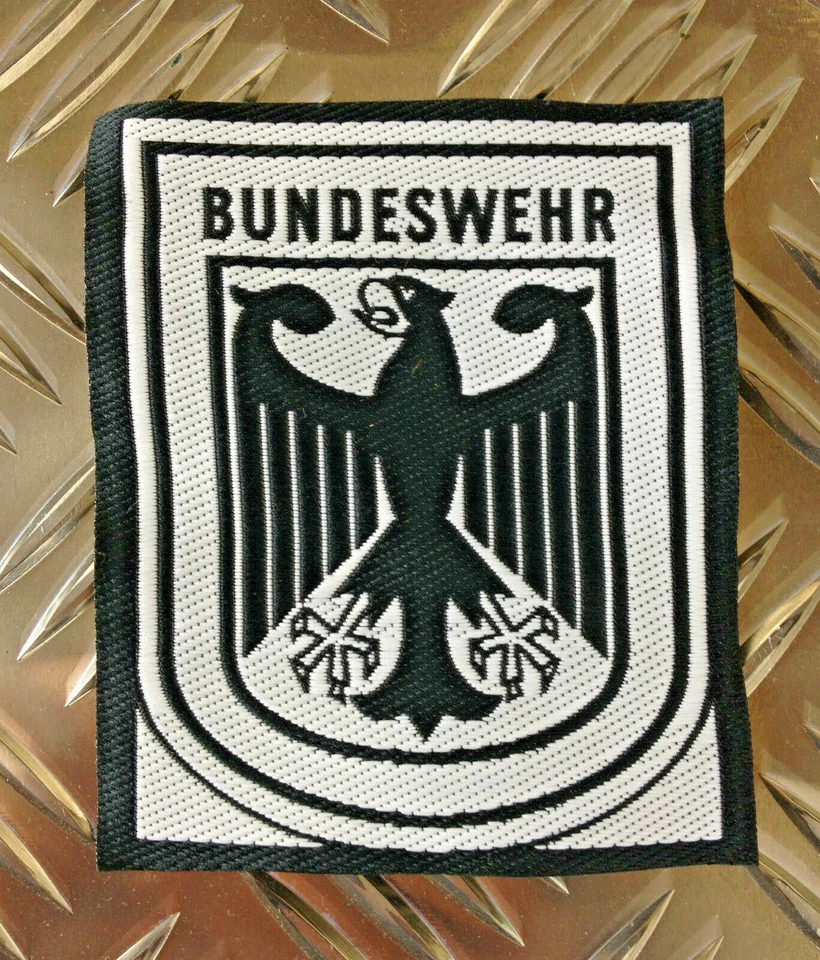 BUNDESWEHR Patch German Army Black and White Insignia. Patches Badges x 50 - NEW - Image 1 of 1