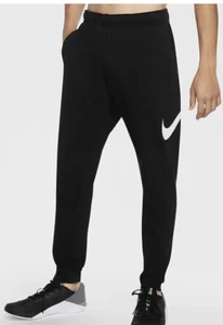 Nike Dri-Fit Herren XXL Tapered Schwarz Trainingshose Laufen Jogging CU6775 - Bild 1 von 5