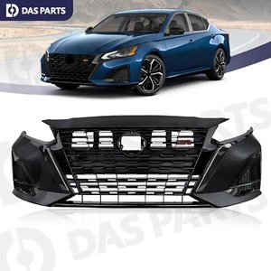 For 2023-2025 Altima SR Bumper Grille Panel Fog Light Cover Gloss Black Molding - Picture 1 of 8
