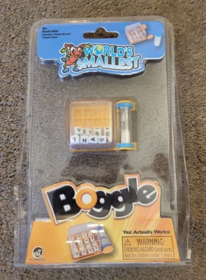 World's Smallest Boggle Game Hasbro 2021 NEW - Image 1 of 4