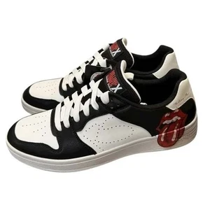 Rolling Stones Tongue Logo schwarz Skechers Low Top Herren Schuhe Gr. 13 / #S1098 - Bild 1 von 7