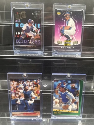 MIKE PIAZZA ,ALL ROOKIE ,ROOKIE PROSPECT,ROOKIE,STARS OF TOMMORROW  LA Dodgers - Image 1 of 4