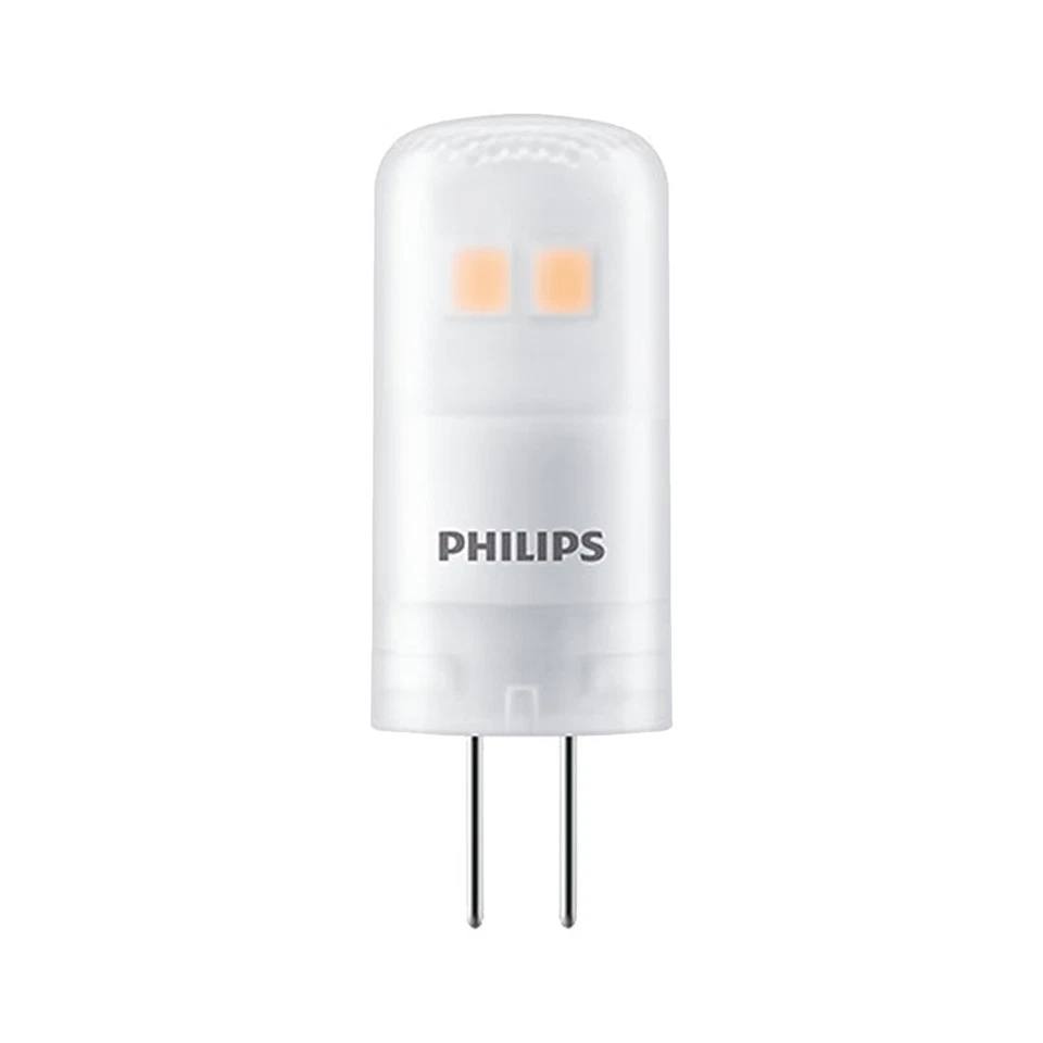 Philips LED G4 12V Leuchtmittel 1W 115lm 2700K warmweiss 1 3x6x3 5cm