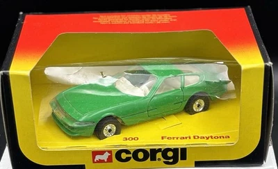 Vintage CORGI FERRARI DAYTONA  # 300  Mettoy U.K 1983 New Old Stock GB - Image 1 of 4