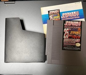 028-003 Jeopardy! 25th Anniversary Edition (Nintendo Entertainment, 1990) NES