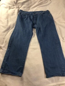Levi's 501 JEANS NEU! White Oak Cone Denim 38x29 Button Fly Herren 13" Rise - Bild 1 von 6