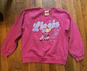 Vintage Disney Store Lizzie McGuire Sweatshirt Youth M TV Promo Cartoon Y2K - Picture 1 of 3
