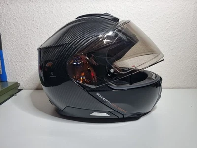 Schuberth Helm C5 Carbon Motorrad Helm mit Sonnenblende Klapphelm - Bild 1 von 4