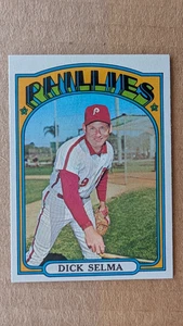 1972 Topps DICK SELMA Card #726 PHILADELPHIA PHILLIES - Picture 1 of 2