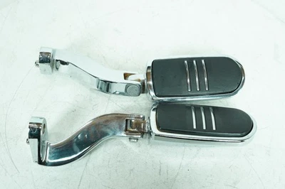 Harley Touring Street Glide 2007 estriberas izquierda y derecha de pasajero fabricante de equipos originales 49015-04A Foto 1 de 4