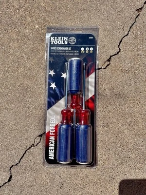 Klein Tools American Forged 3-Piece Screwdriver Set Limited Edition - Image 1 of 4