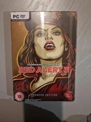 Red Alert 3 Command & Conquer Premier Edition Steel Book Case (M) - Image 1 of 4